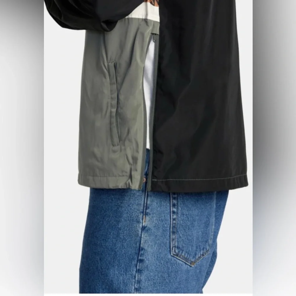 RVCA Campera Meyer II Packable Anorak Lightweight Jacket Men's Size Large (NWOT)
